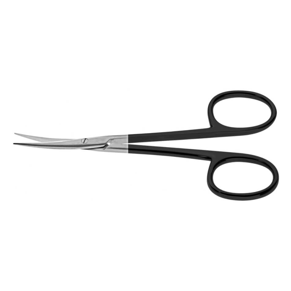 Devine-Horton Serrated Supercut Scissors, 4-1.2 in (11.5cm), Curved
